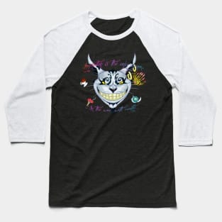 Cheshire's Grin Baseball T-Shirt